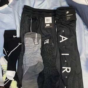 Nike shorts and socks